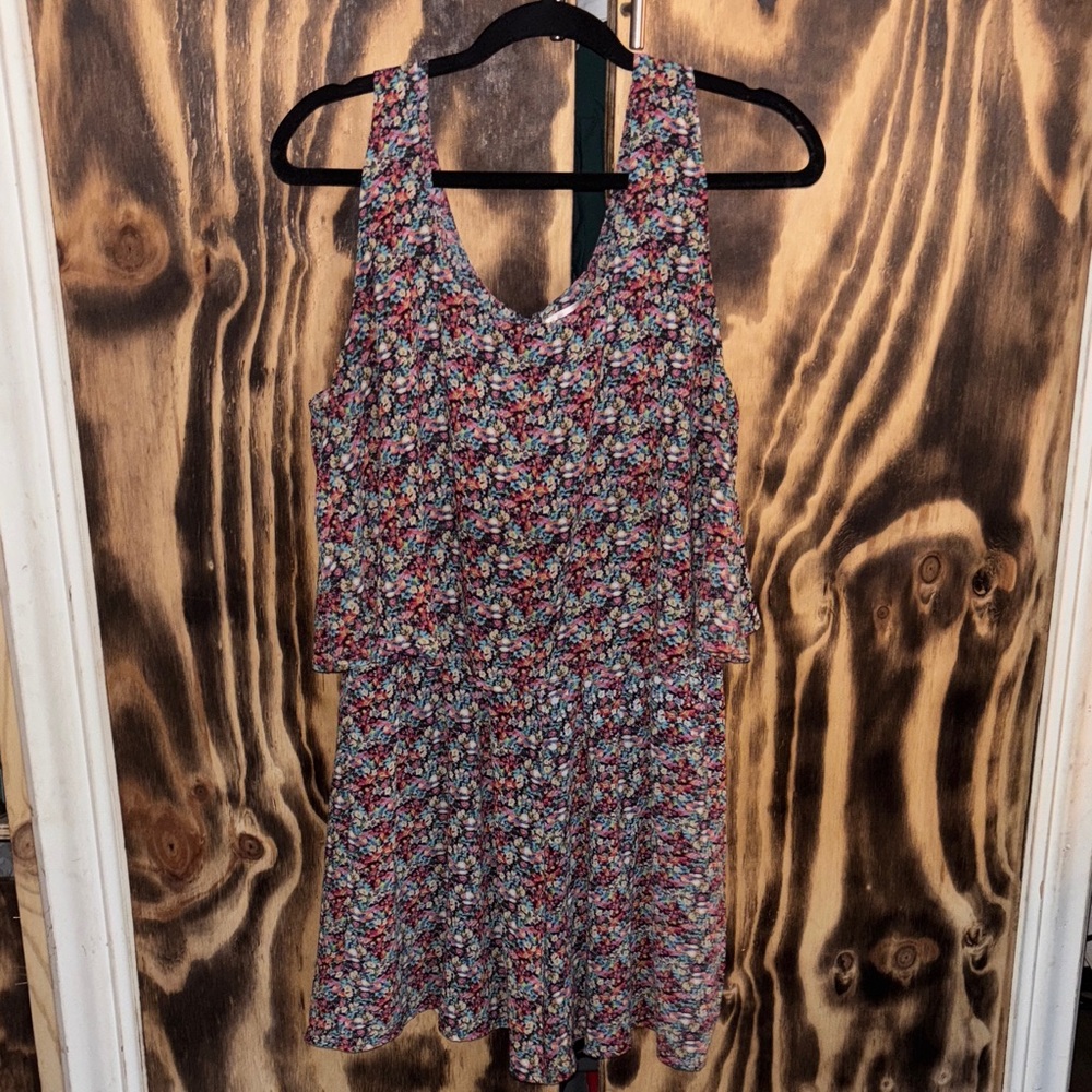Xhilaration Floral Jumpsuit - Multicolor